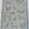 Viskestykke, Country, Gr�n, 50x70cm, Bomuld, Lasa