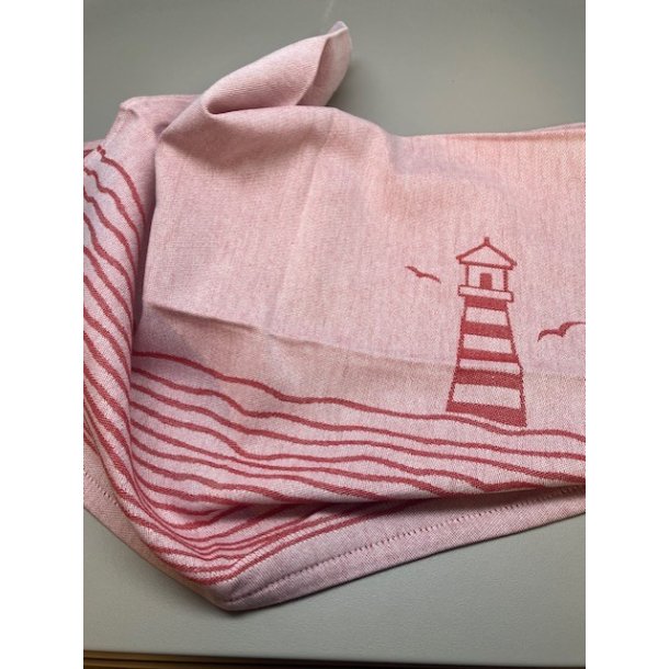 Viskestykke, Nautilus, R�d, 50x70cm, Lasa