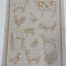 Viskestykke, Country, M�rk Sand, 50x70cm, Bomuld, Lasa