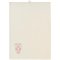 Viskestykke Atlantis m/broderi af hummer butter cream, B: 50 L: 70, Ib Laursen