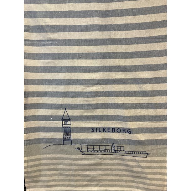 Viskestykke, Silkeborg, 50x70cm, Hr/Bomuld