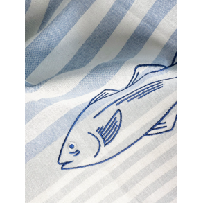 Viskestykke, Laks, 50x70cm, Hr/Bomuld